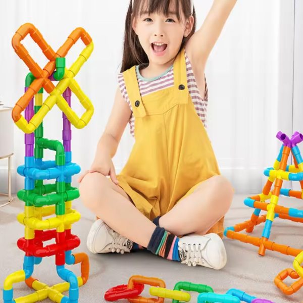 Educational toys - Pipe shape Puzzle Block for Kids