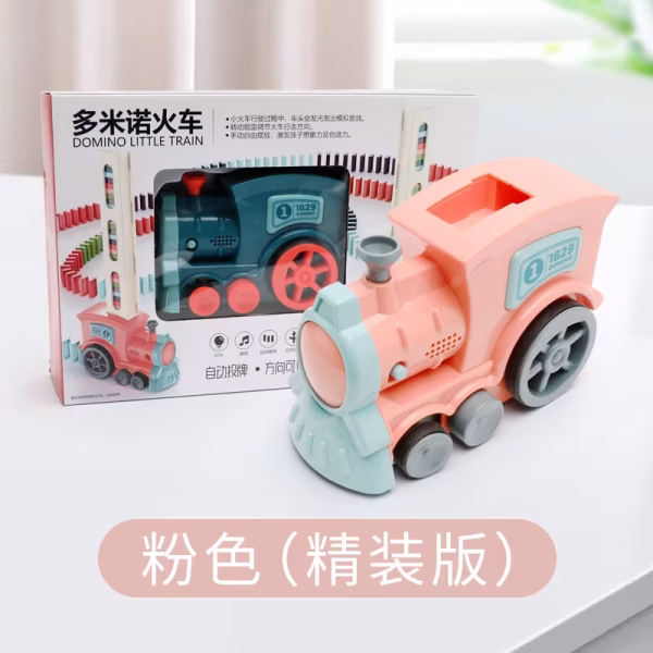 Domino Train Toy â Automatic STEM Learning Fun for Kids (Age 3+)