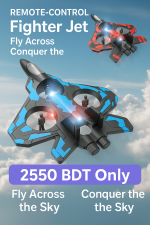 Remote Control Fighter Jet – 2.4GHz Stunt RC Plane