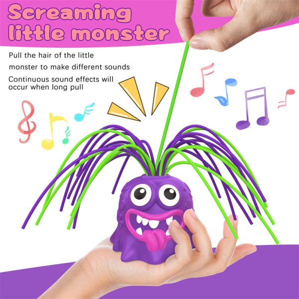Hair Pull Funny Monster Toy – Stress Relief & Creative Play for Kids