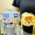 Bus Shaped Kids Water Bottle – 500ml Cartoon Toy Design - Image 3