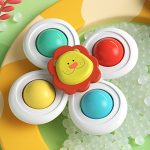 3 Pcs Baby Spinner Toy with Suction Cup | Perfect Newborn Gift - Image 3